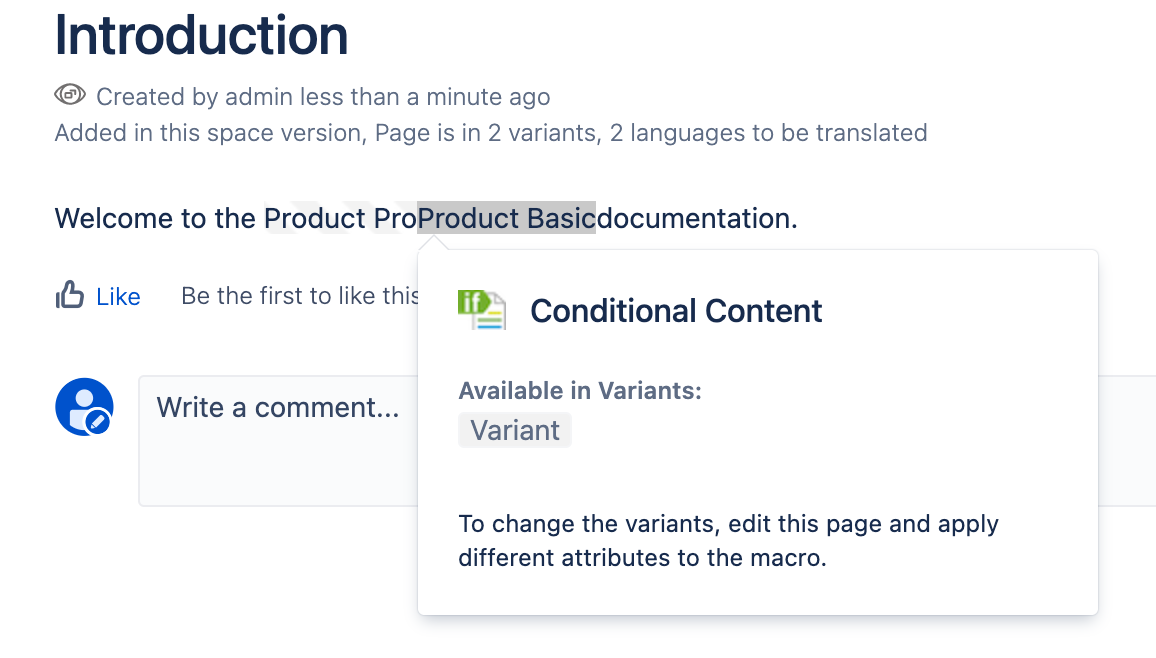 Conditional Content macros before conversion to Scroll Documents